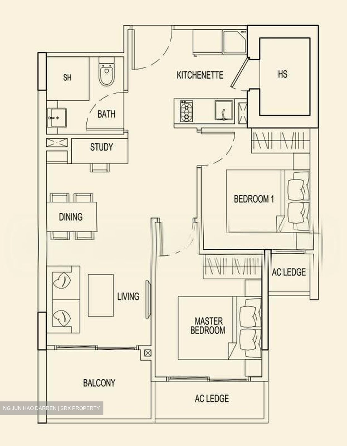 Parc Rosewood (D25), Condominium #605947551